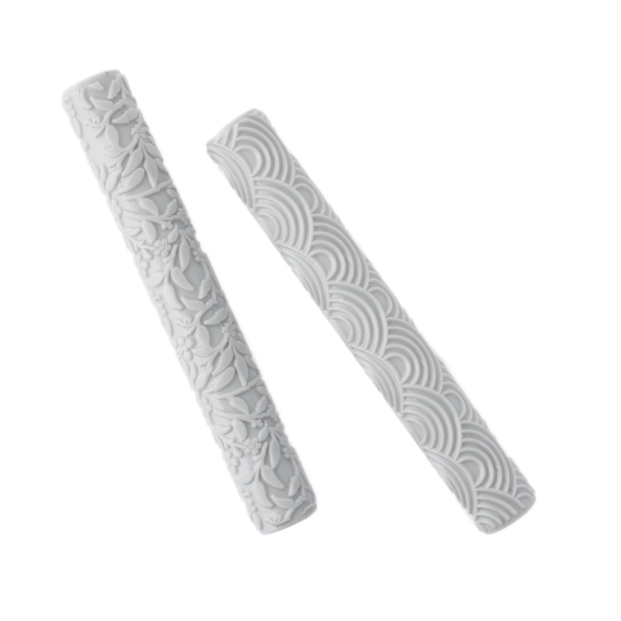 Vine & Rainbow Texture Rollers by Craft Smart®